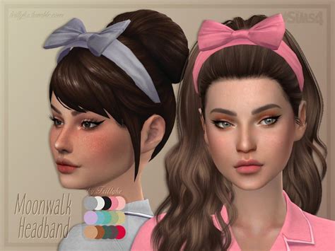 Headband With A Big Bow On Top Found In Tsr Category Sims 4 Female