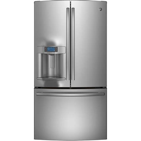 Ge Profile 3575 In W 221 Cu Ft French Door Refrigerator In