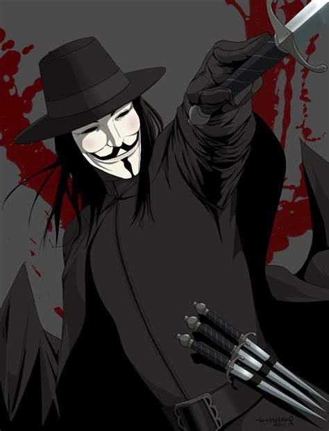 Comics Forever V For Vendetta Artwork By Doubleleaf 2011