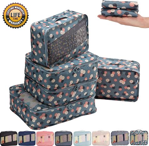 Double Discount 5 Set Travel Packing Cubes Only 1099 Reg 20