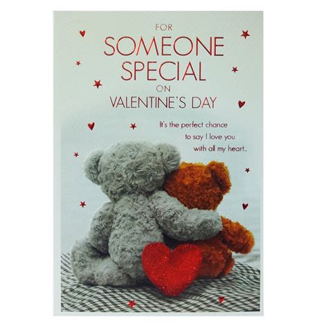 Icg Valentines Day Card For Someone Special Cuddle Bears S6022