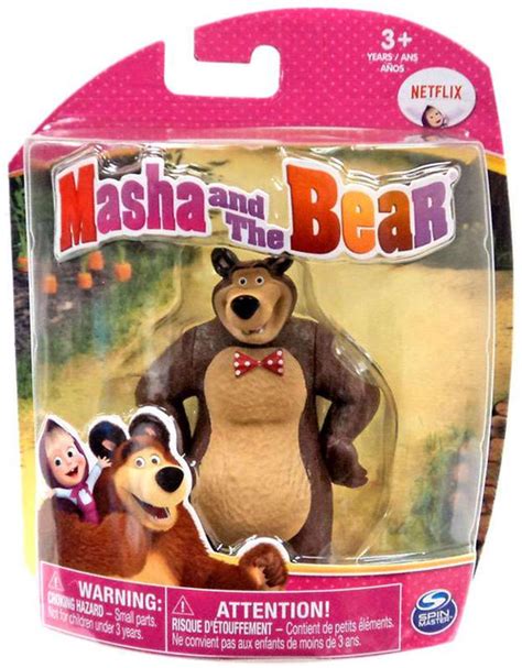 Masha And The Bear Fancy Bear 3 Figure Spin Master Toywiz