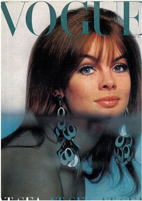 Jean Shrimpton ~ Uk Vogue At Sea July 1966 Jean Shrimpton Vogue
