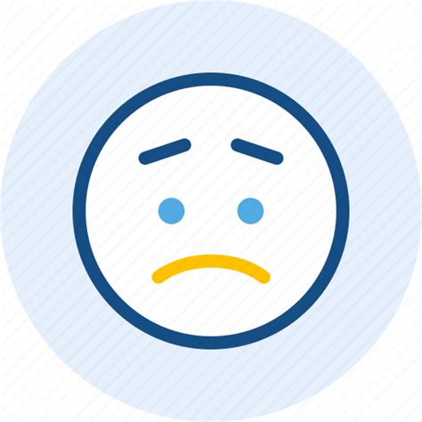 Emoticon Expression Mood Sad Icon Download On Iconfinder