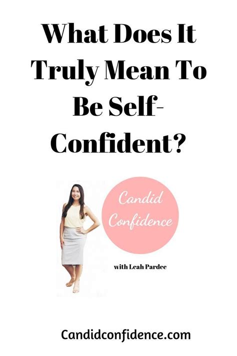 Pin On How To Be More Confident