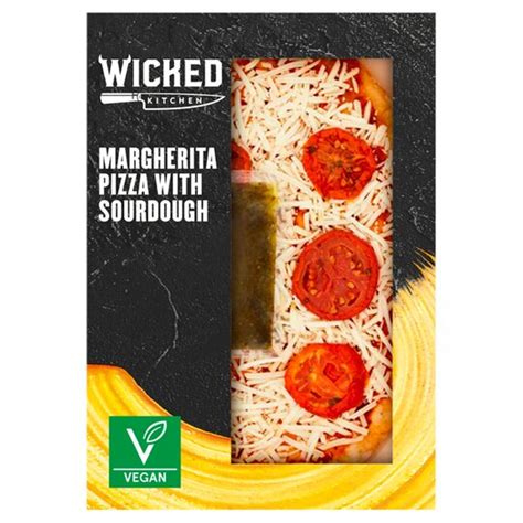Wicked Kitchen Margherita Pizza With Sourdough 282g Tesco Groceries