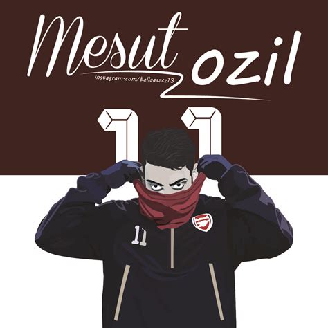 Mesut Ozils Vector Bella Szczesny