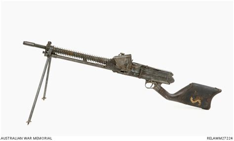 Type 11 Light Machine Gun Captured By The 226 Infantry Battalion