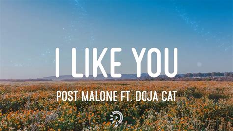 Post Malone I Like You A Happier Song W Doja Cat Lyrics Youtube