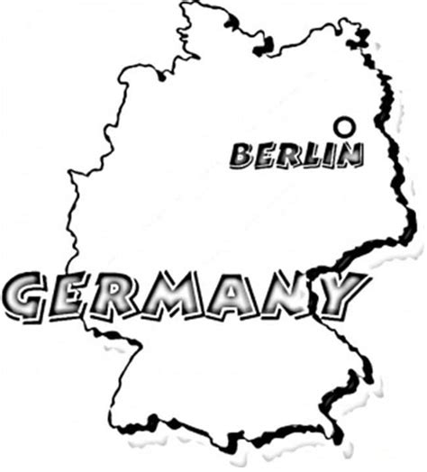 Germany Coloring Pages Coloringlib