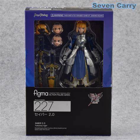 Anime 227 Fate Stay Night Figma 20 Saber Pvc Action Figure Collectible