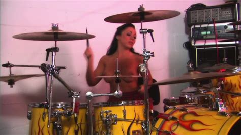 Naked Drummer Chick Telegraph