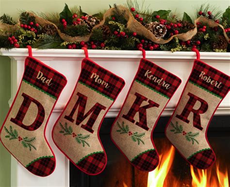 Personalized Stockings Money Saving Mom