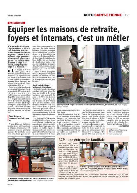 Acm France La Presse Parle De Nous