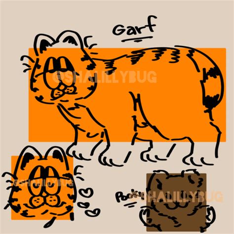 Garfield Doodles Ibispaint