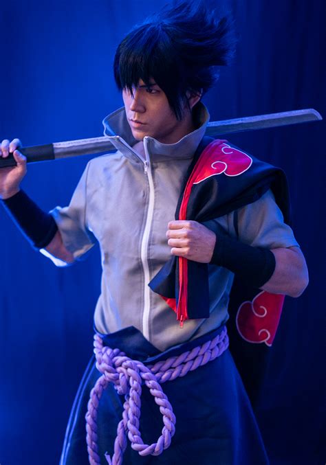 Naruto Shippuuden Sasuke Uchiha Cosplay Costume