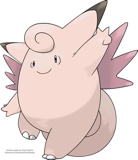 Clefable By Tkptvn On Deviantart All 150 Pokemon Happy Birthday Jan