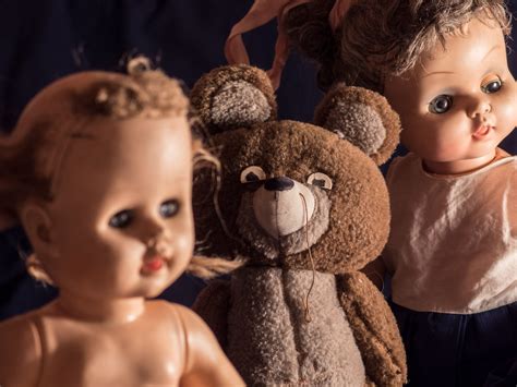 Vintage Dolls And Teddy Bear Free Stock Photo Libreshot