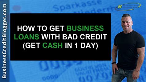 how to get business loans with bad credit youtube