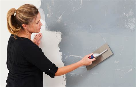 How To Paint A Concrete Look Wall Better Homes And Gardens