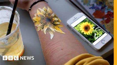 I Paint Sunflowers On My Self Harm Scars Bbc News