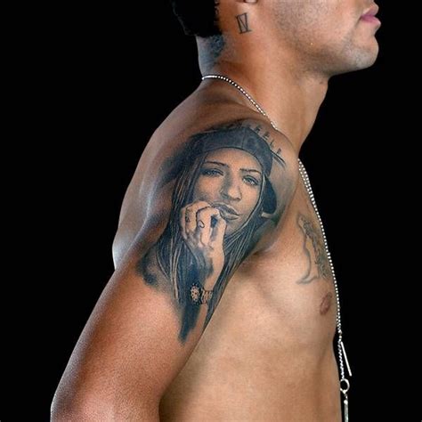 She is a frequent participant of his instagram posts. Neymar's sister portrait tattoo on the superstar's right ...