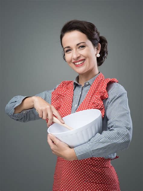 Cook Mixing Ingredients In A Bowl Stock Image Image Of Cooking