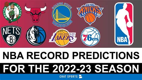 2022 23 Nba Record Predictions For All 30 Teams Youtube