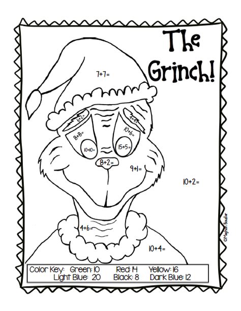 The Creative Colorful Classroom Grinch Day Plans