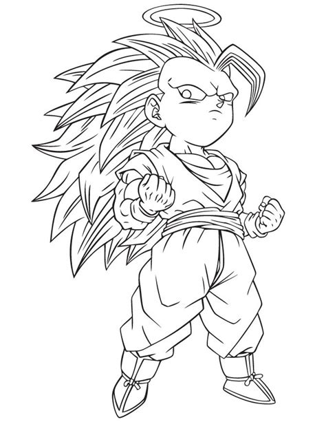 He is a kid whose journey from childhood through. 23 best images about Dragon Ball Z Coloring Pages on ...