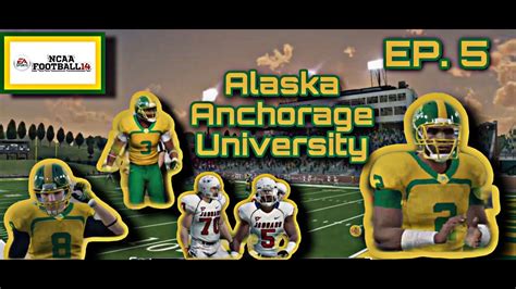 Ncaa Football 14 Alaska Anchorage Seawolves First Home Game First