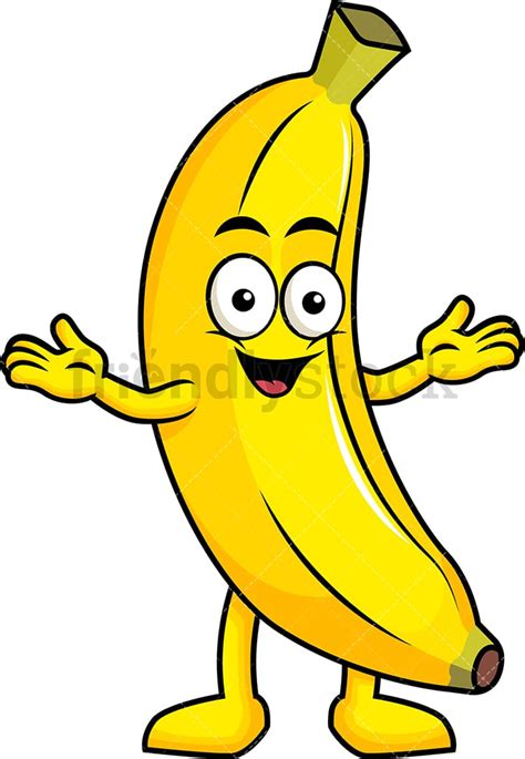 Happy Banana Cartoon Images