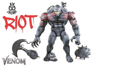 Here's a look at the emote in action RIOT VENOM MOVIE custom Marvel Legends Monster Venom BAF ...