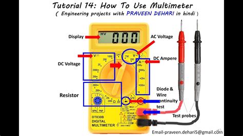 Before we learn how to use a multimeter, we need to become familiar with the quantities we are going to be measuring. How To Use Multimeter : Tutorial 14 - YouTube