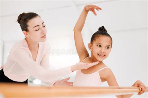 Show That Gorgeous Face Too A Little Girl Practicing Ballet With Her