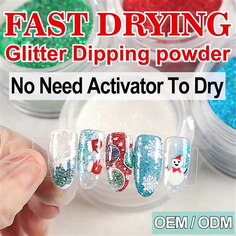 Perfect Color Match 3 In 1 Gel Polish And Dipping Powder For Glitter