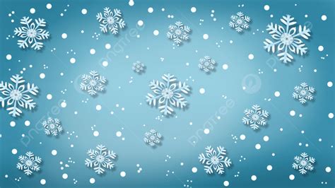 Winter Christmas Gradient Snow Snowflake Pattern Background Winter