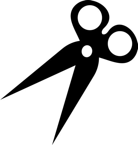 Silhouette Scissors Hair Cutting Shears Download Scissors Silhouette