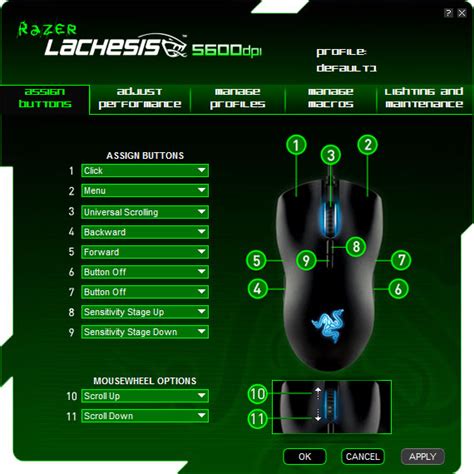 Razer Lachesis 5600 Dpi Gaming Mouse Review Performance And Driver