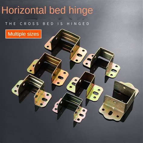 8pcs U Shaped Bed Connecting Connector Brackets Fixings For Wood