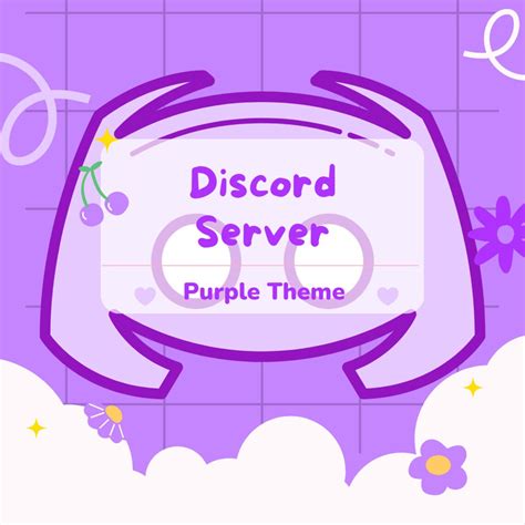 Discord Server Purple Theme Etsy