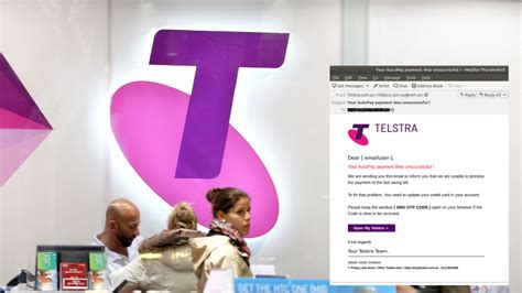 telstra customers warned of ‘unsuccessful payment