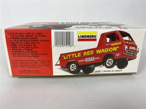 Lindberg Little Red Wagon Car Model Kit 1993
