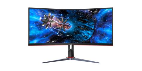 Aocs Latest 1440p Curved Ultrawide Gaming Monitor Is 144hz 9to5toys