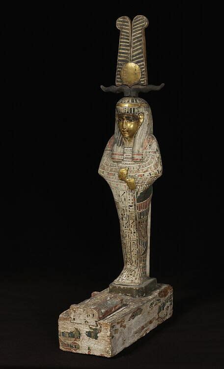 Statue De Ptah Sokar Osiris L Ment Momifi Louvre Collections