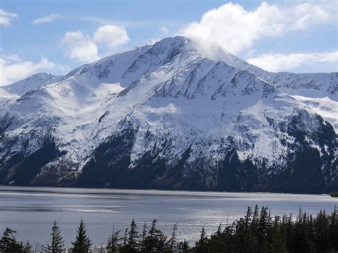 Chugach Mountain Range Outside Of Anchorage Natural Landmarks Alaska