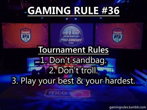 Top 10 Worst Gaming Rules Of All Time By Notes Gaming Rule