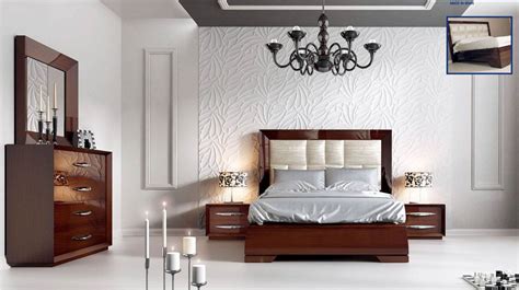 Made In Spain Leather Modern Contemporary Master Beds