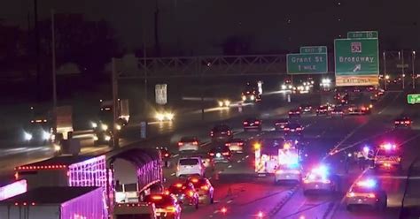 Pedestrian Struck Killed By Multiple Cars On Indiana Interstate Cbs