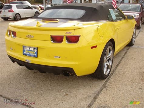 2011 Chevrolet Camaro Ssrs Convertible In Rally Yellow Photo 5